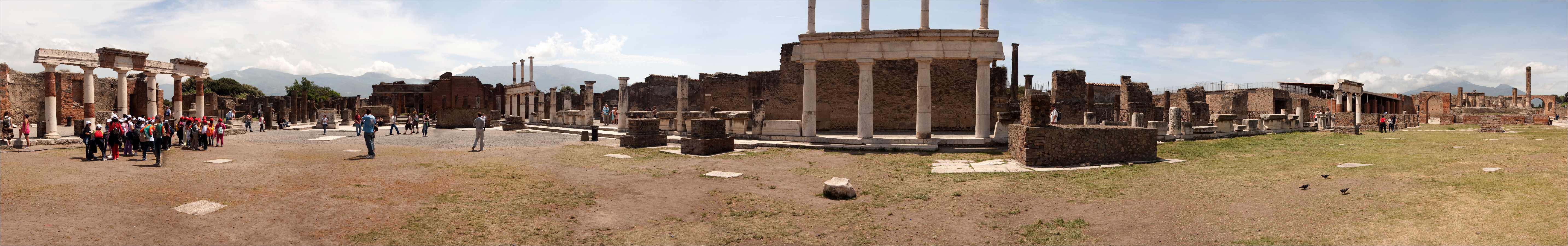 Panorama >> Pompeji Foro