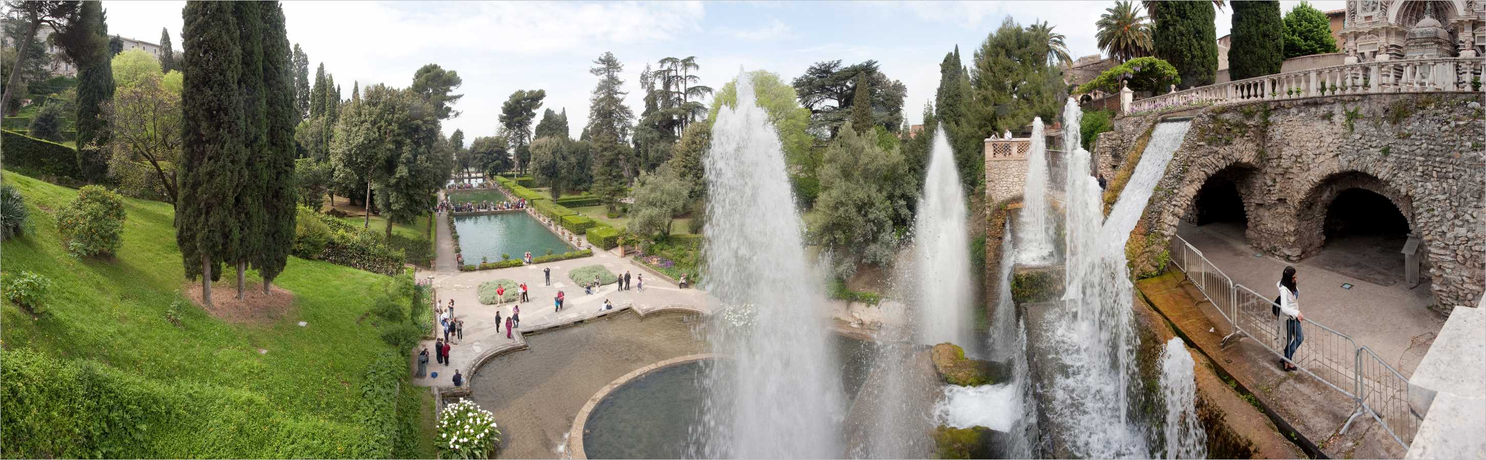 Panorama >> Villa d'Este Garten