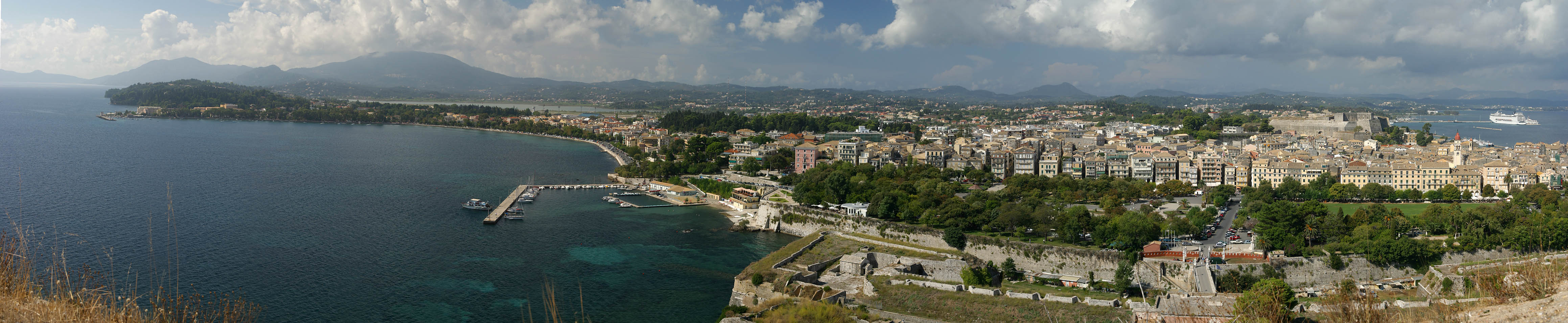 Panorama >> Korfu - Kerkira