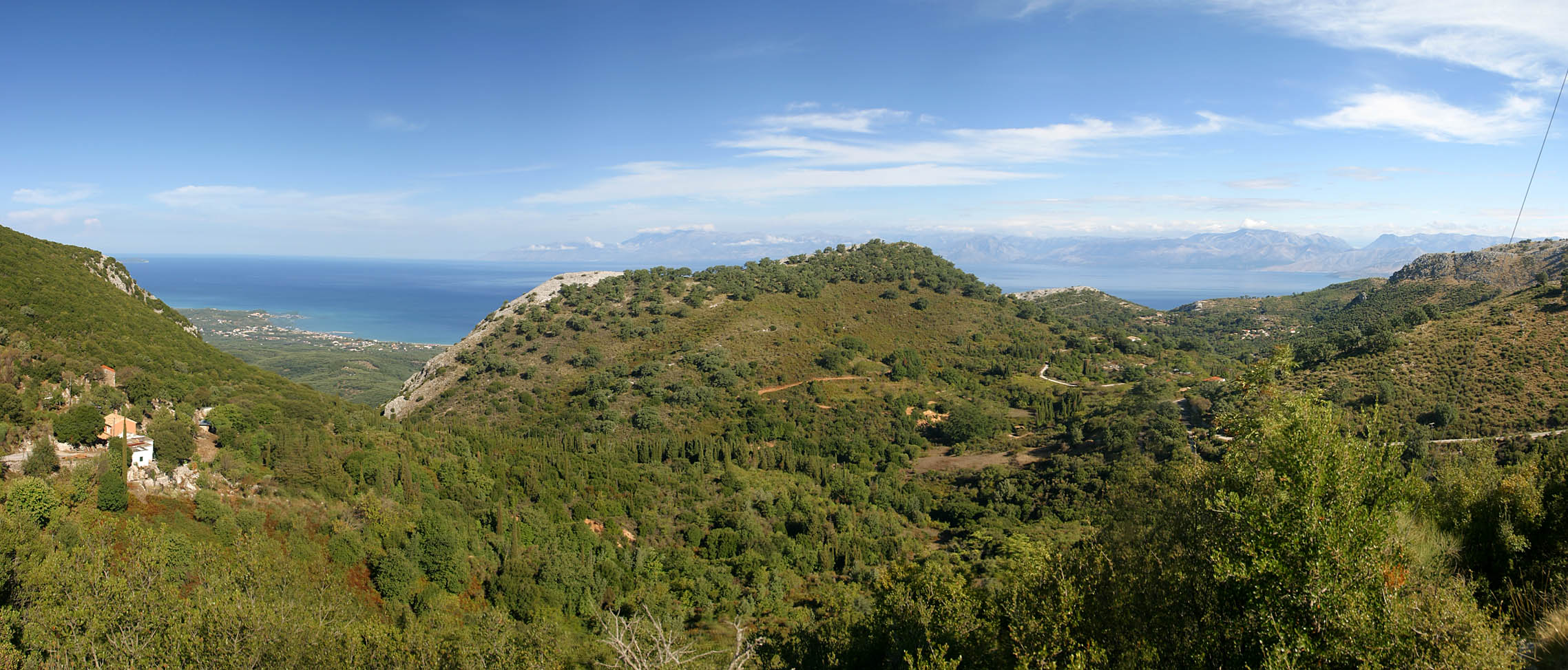 Panorama >> Korfu - Bei Lafki