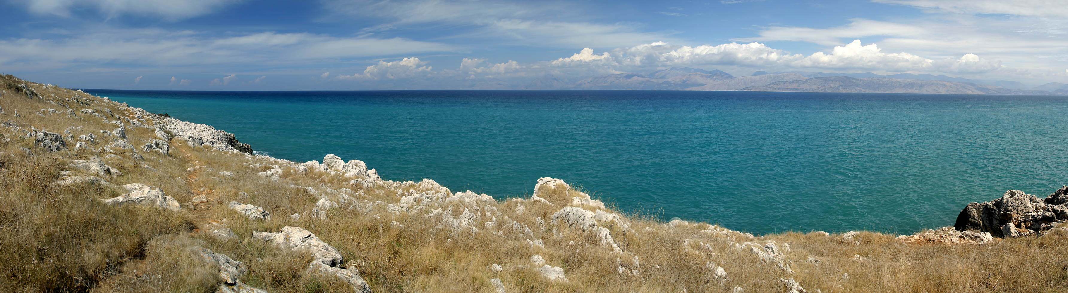 Panorama >> Korfu - Beim Kap Ekaterinis im Nordosten