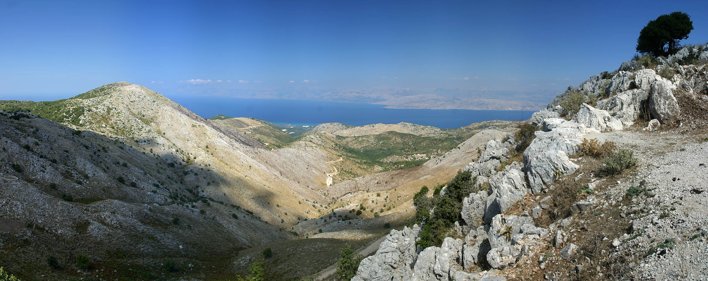 Panorama >> Korfu - Pantokrator