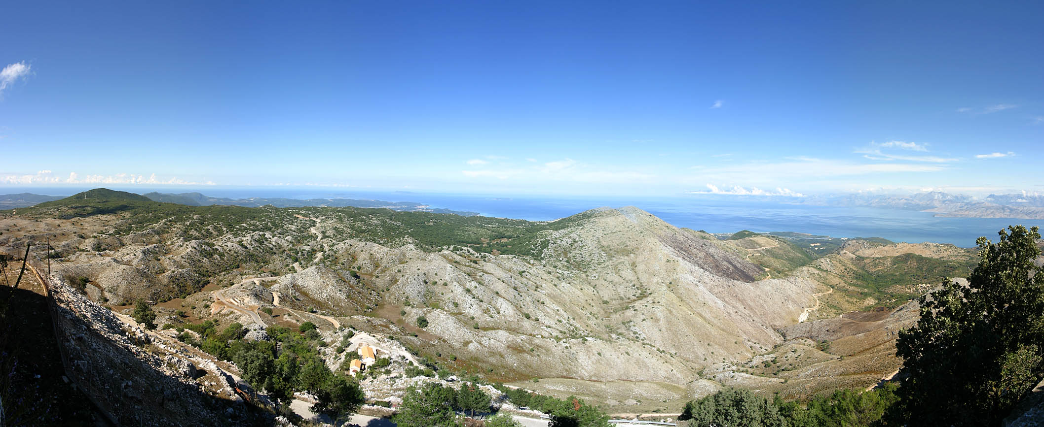 Panorama >> Korfu - Pantokrator