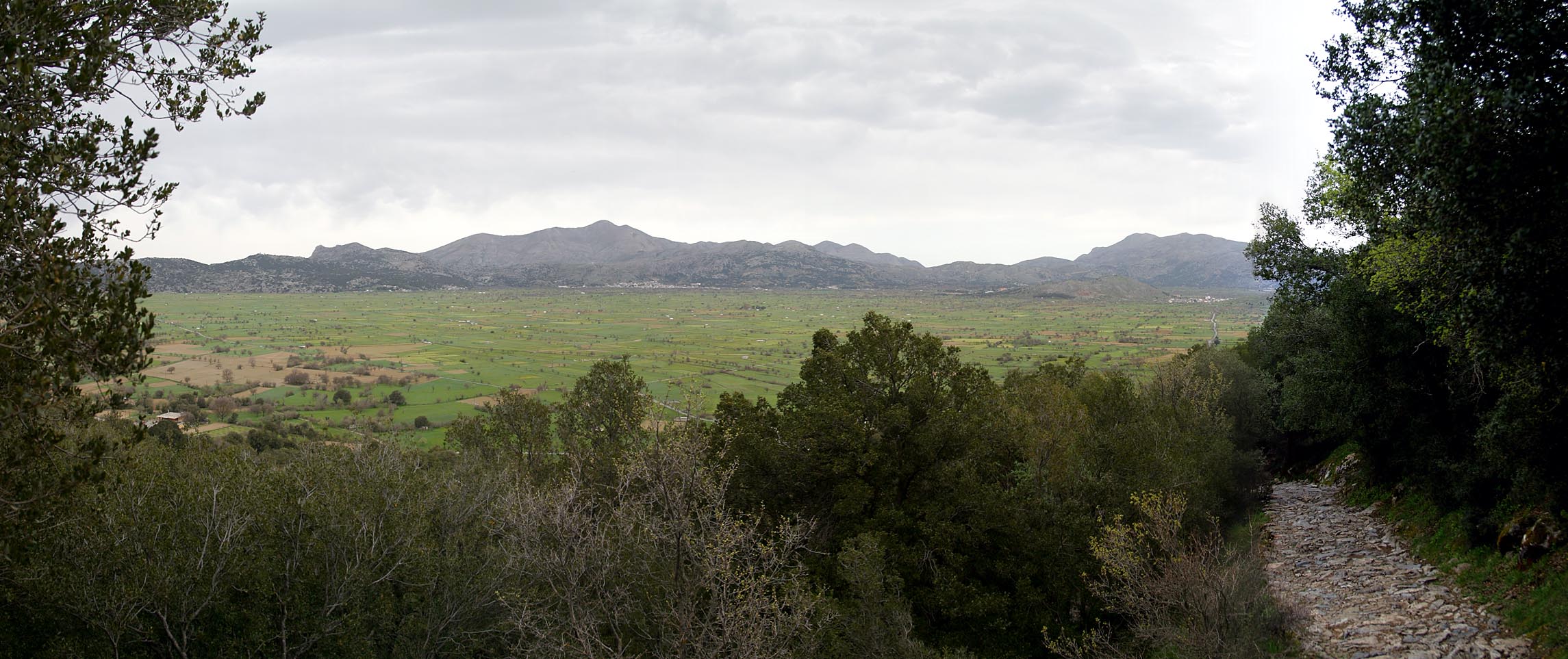 Panorama >> Kreta - Blick auf die Lassithi-Hochebene