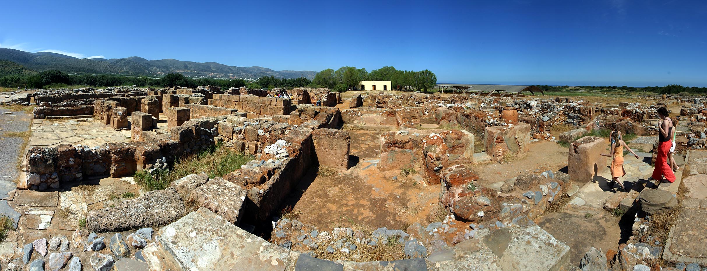 Panorama >> Kreta - Der minoische Palast von Malia