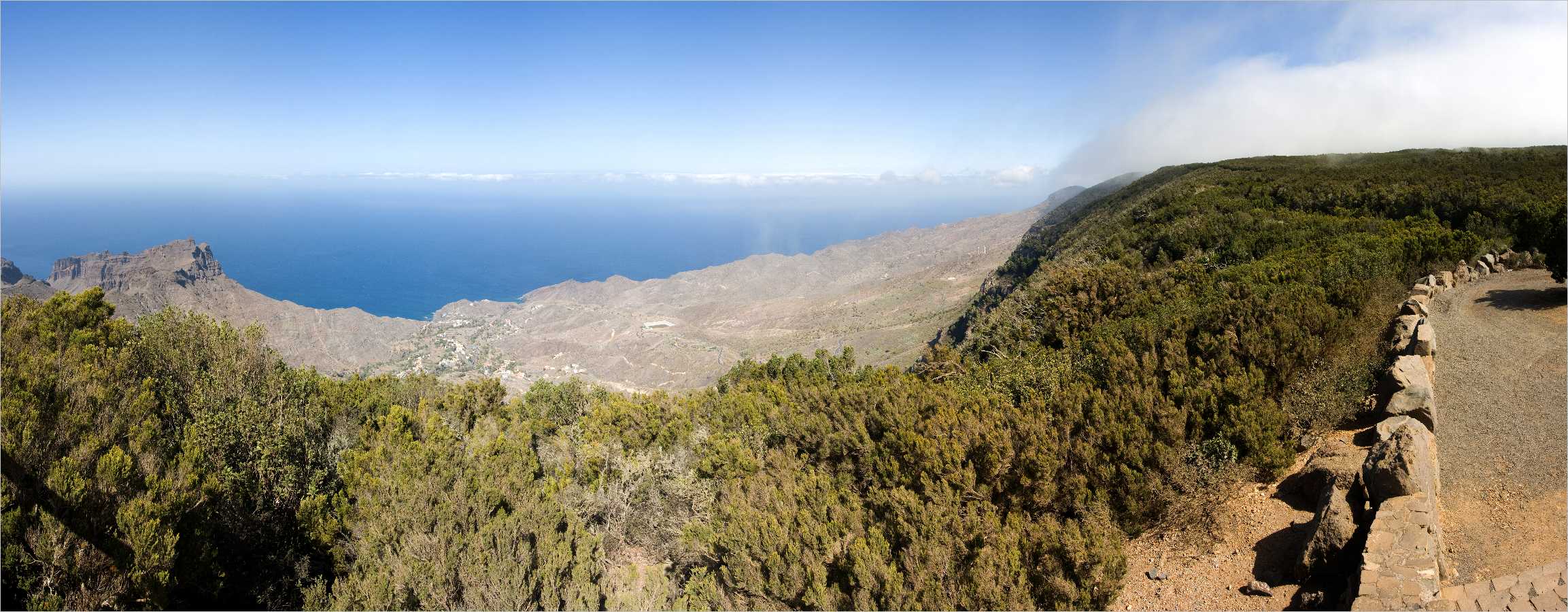 Panorama >> La Gomera - Mirador de Alojera