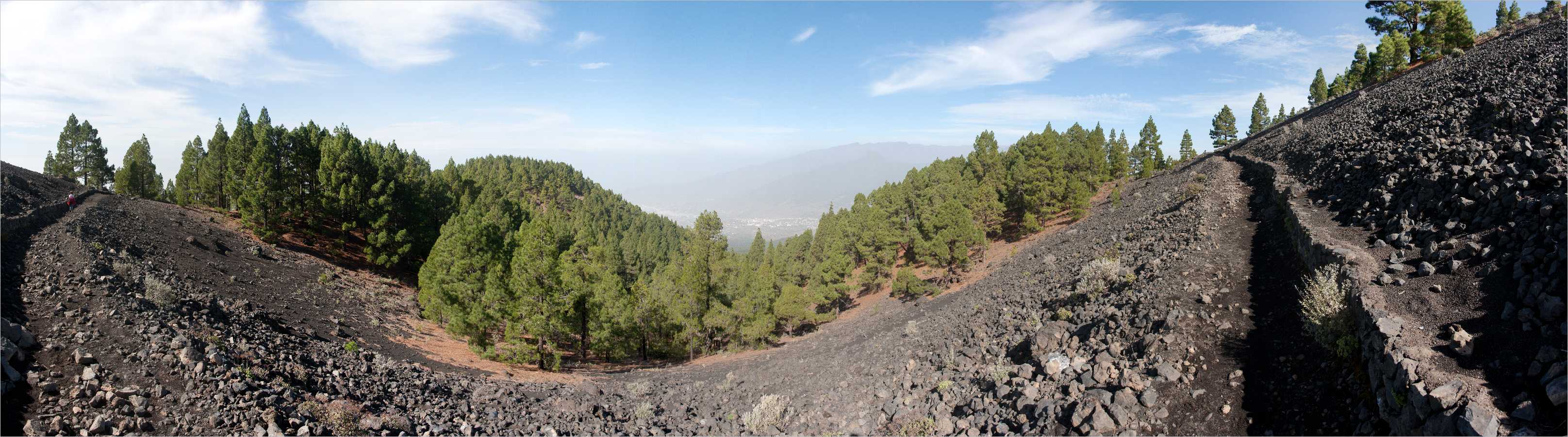 Panorama >> Aufstieg zum Pico Birigoyo