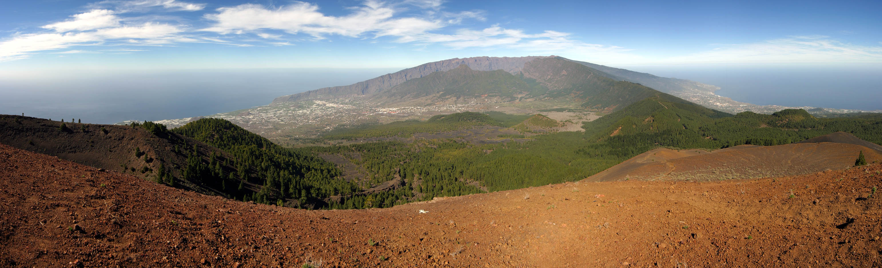 Panorama >> La Palma - Auf dem Gipfel des Birigoyo