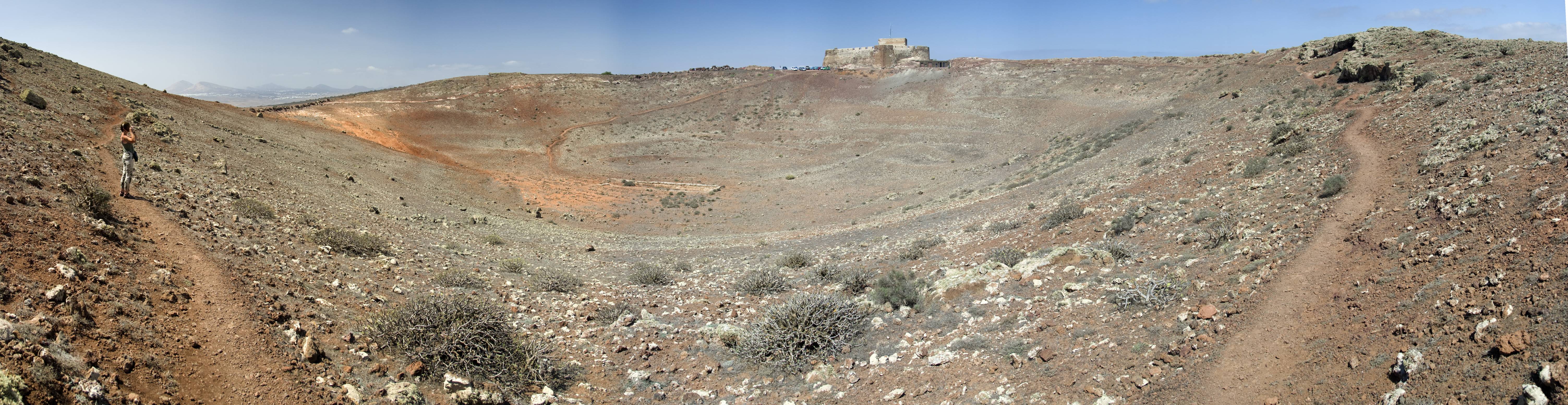 Panorama >> Lanzarote - Castillo Santa Barbara