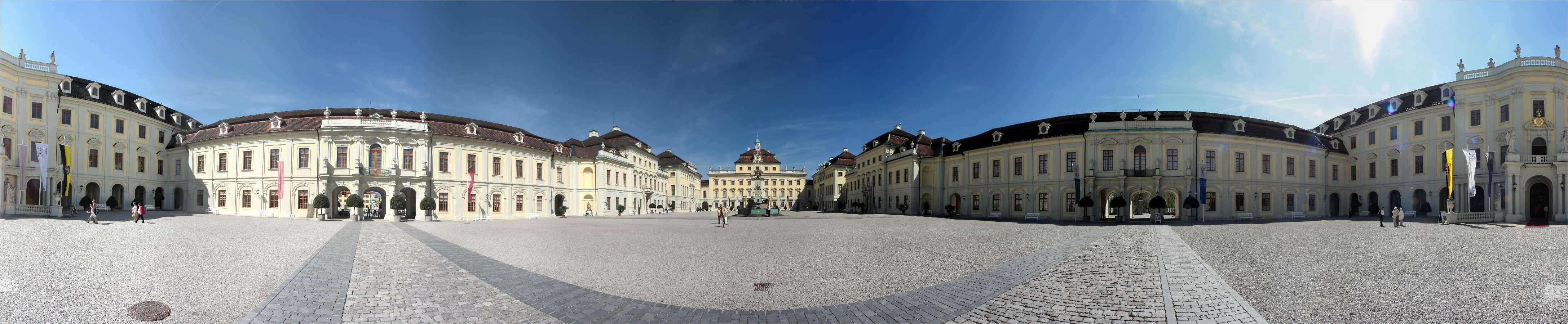 Panorama >> Ludwigsburg - Ludwigsburg Residenzschloss