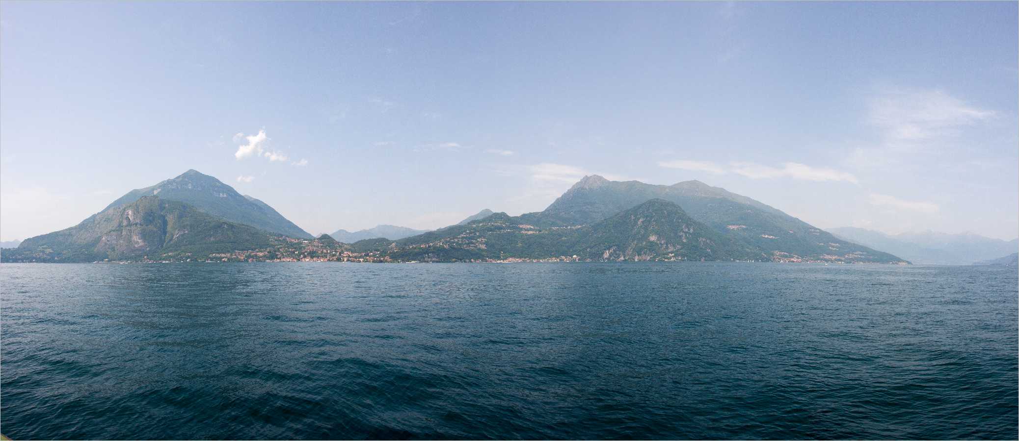 Panorama >> Menaggio am Comer See