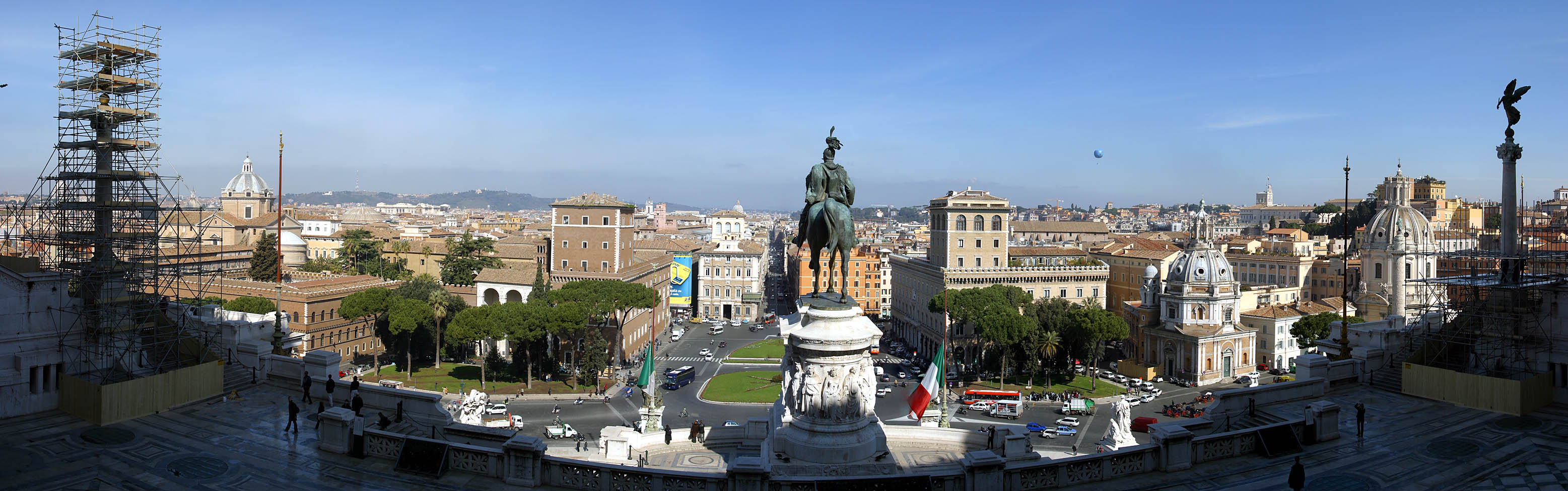 Panorama >> Rom - Piazza Venezia
