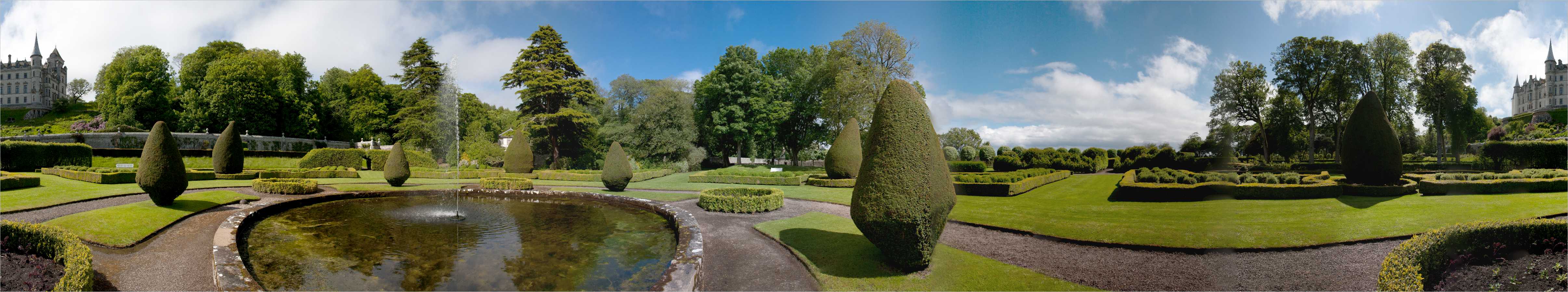 Panorama >> Dunrobin Castle