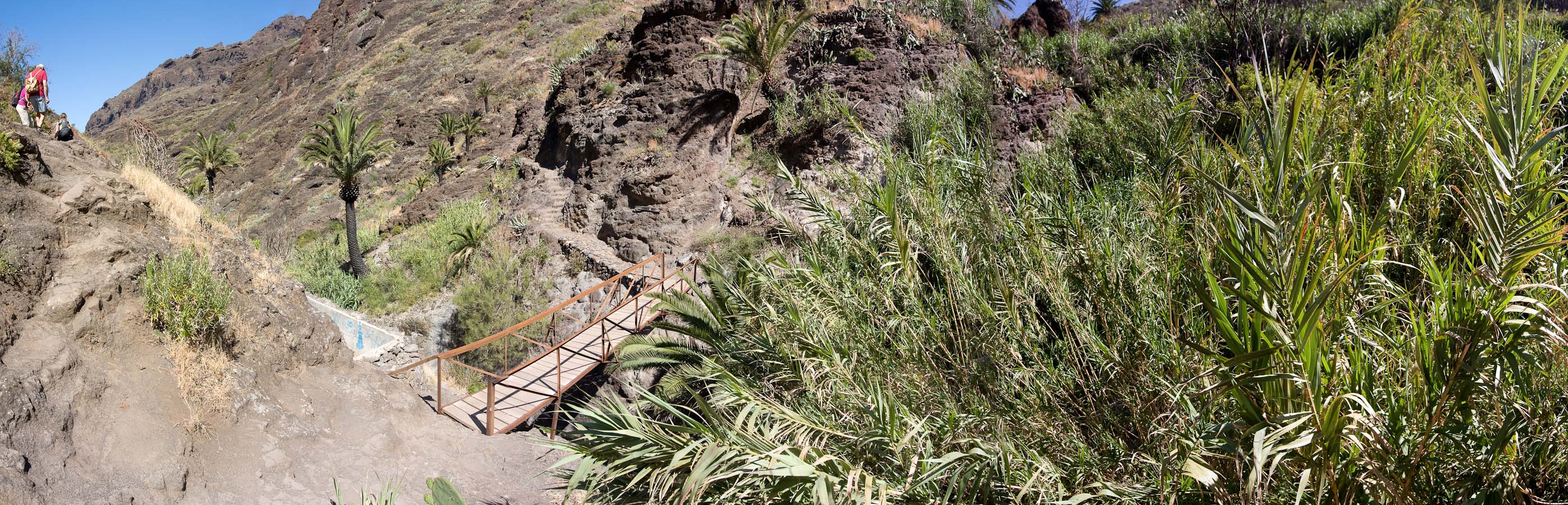 Panorama >> Wanderung im Barranco de Masca