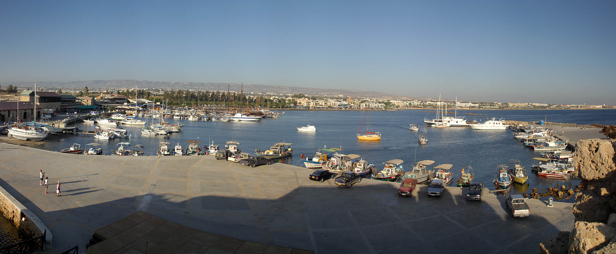 Panorama >> Zypern - Der Hafen von Paphos