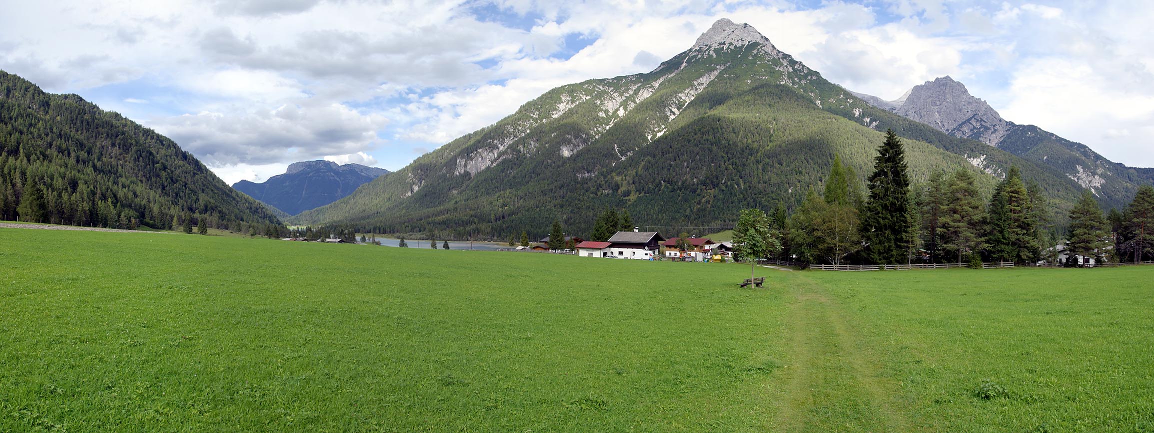 Panorama >> Pillersee - Der Pillersee bei St. Ulrich