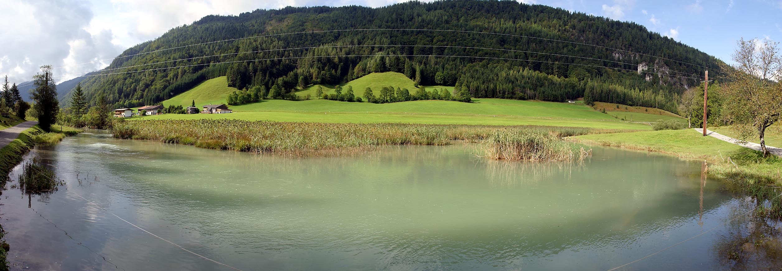 Panorama >> Pillersee - Der Pillersee bei St. Ulrich
