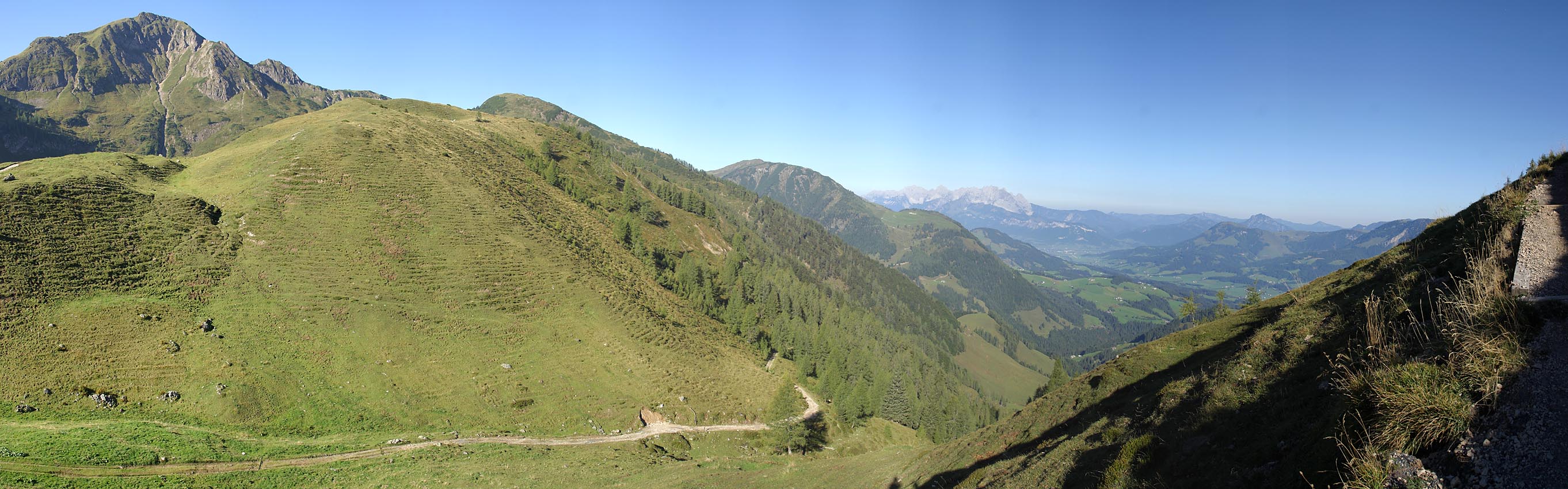 Panorama >> Pillersee - Wanderung auf den Wildseeloder