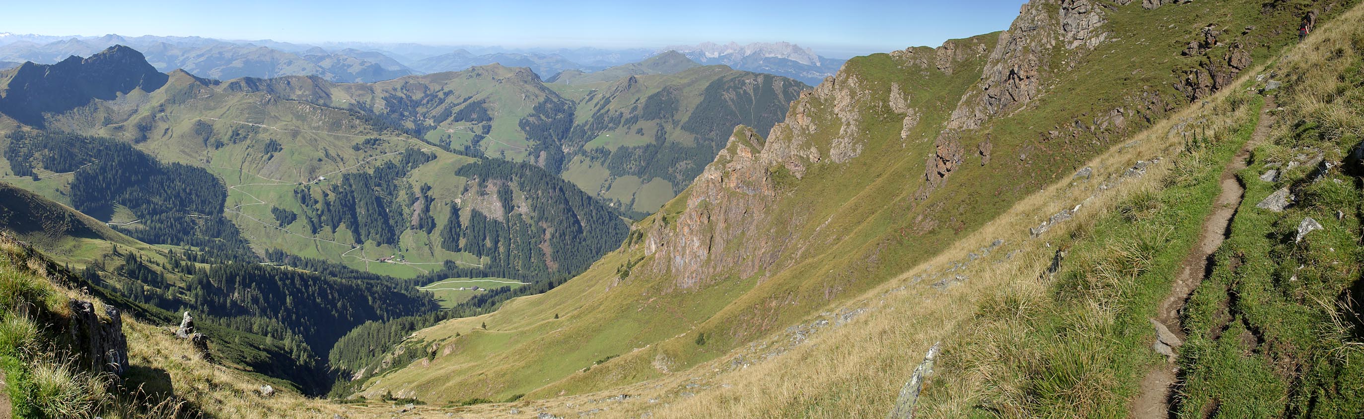 Panorama >> Pillersee - Wanderung auf den Wildseeloder