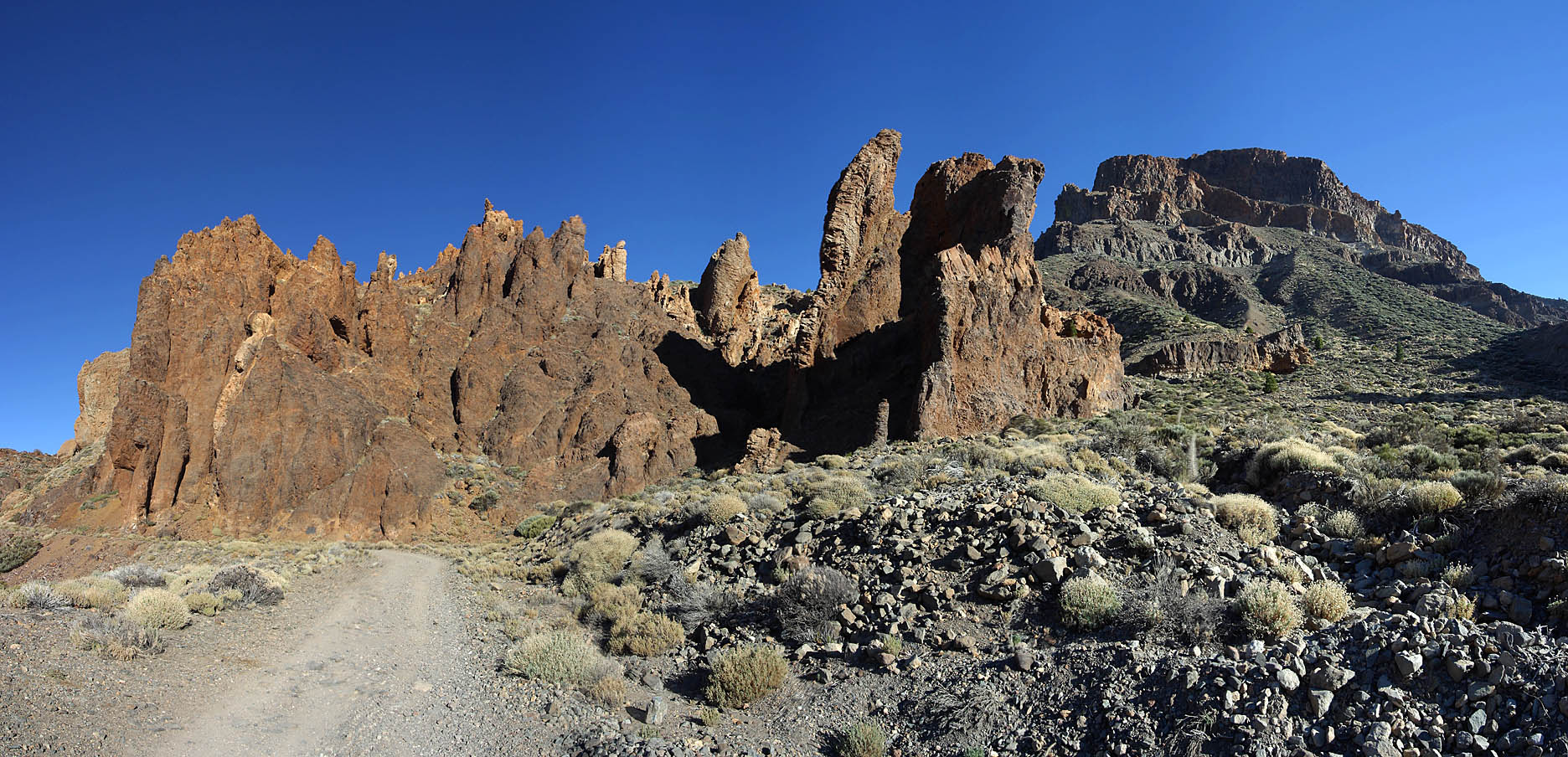 Panorama >> Teneriffa - Beim Parador in den Canadas de Teide