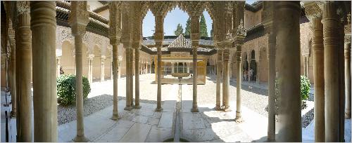 Panorama Alhambra - Löwenhof Panorama Alhambra - Löwenhof