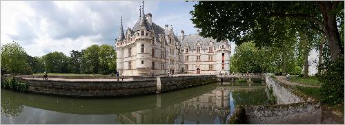 Panorama Schloss Azay le Rideau