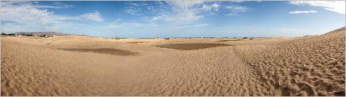 Panorama Die Dne bei Playa del Ingls