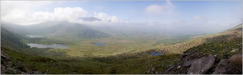 Panorama Dingle Peninsula - Connor's Pass