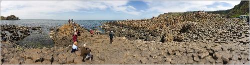 Panorama Giant's Causeway