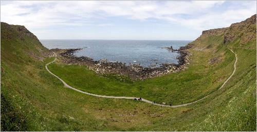Panorama Giant's Causeway