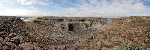 Panorama Dettifoss