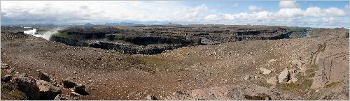 Panorama Dettifoss