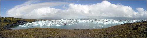Panorama Die Gletscherlagune Jkullsrln