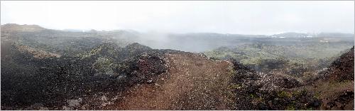 Panorama Lavafeld Leirhnjkur
