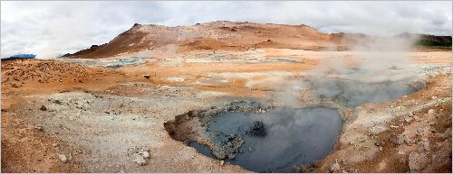 Panorama Solfataren Nmaskar (Hverir)