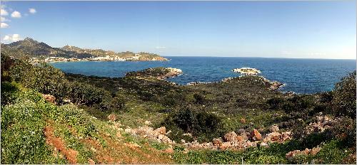 Panorama Die Nordküste bei Rethymnon Panorama Die Nordküste bei Rethymnon