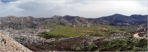 Panorama Die Nida-Hochebene Panorama Die Nida-Hochebene