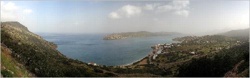 Panorama Plaka und die Insel Spinalonga Panorama Plaka und die Insel Spinalonga