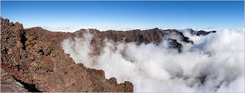 Panorama Roque de los Muchachos