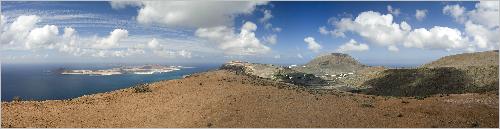 Panorama Famara Panorama Famara