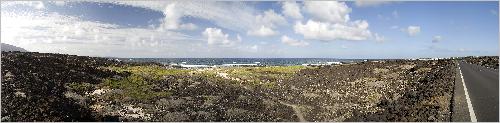 Panorama Strand bei Orzola Panorama Strand bei Orzola