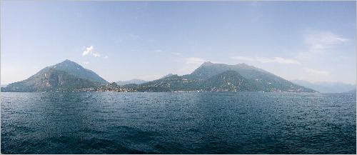 Panorama Menaggio am Comer See