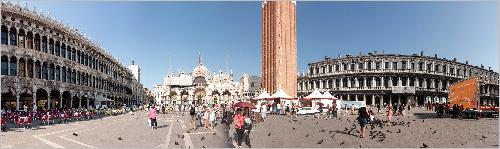 Panorama Venedig Markusplatz