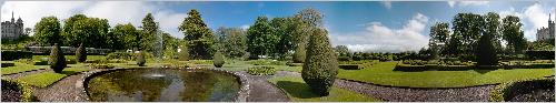 Panorama Dunrobin Castle