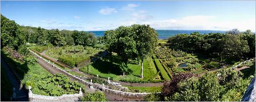 Panorama Dunrobin Castle