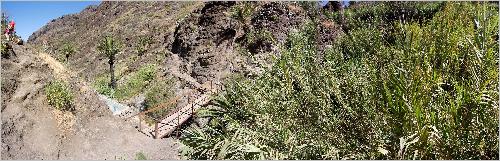 Panorama Wanderung im Barranco de Masca