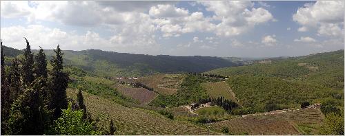 Panorama Castellina in Chianti Panorama Castellina in Chianti