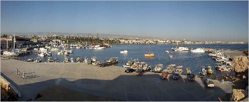 Panorama Hafen von Paphos Panorama Hafen von Paphos