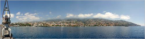 Panorama Blick auf Funchal Panorama Blick auf Funchal